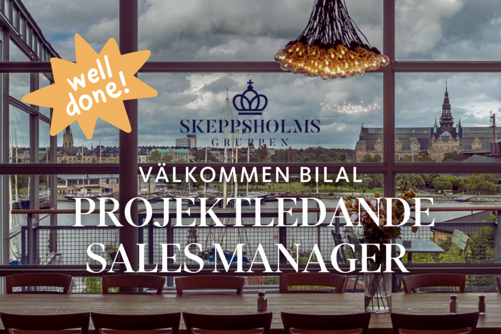 Välkommen Bilal, vår hjälte till Skeppsholmsgruppen